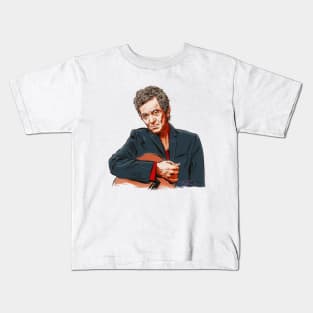 Rodney Crowell - An illustration by Paul Cemmick Kids T-Shirt
